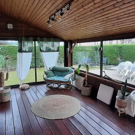 Chalet Bord De Mer Lingreville Exterior photo
